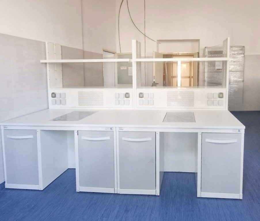 Banchi per microtomia installati da ILC Group al Policlinico Umberto I