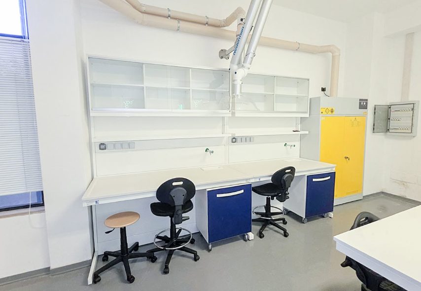 Installazione laboratorio completo realizzata da ILC Group