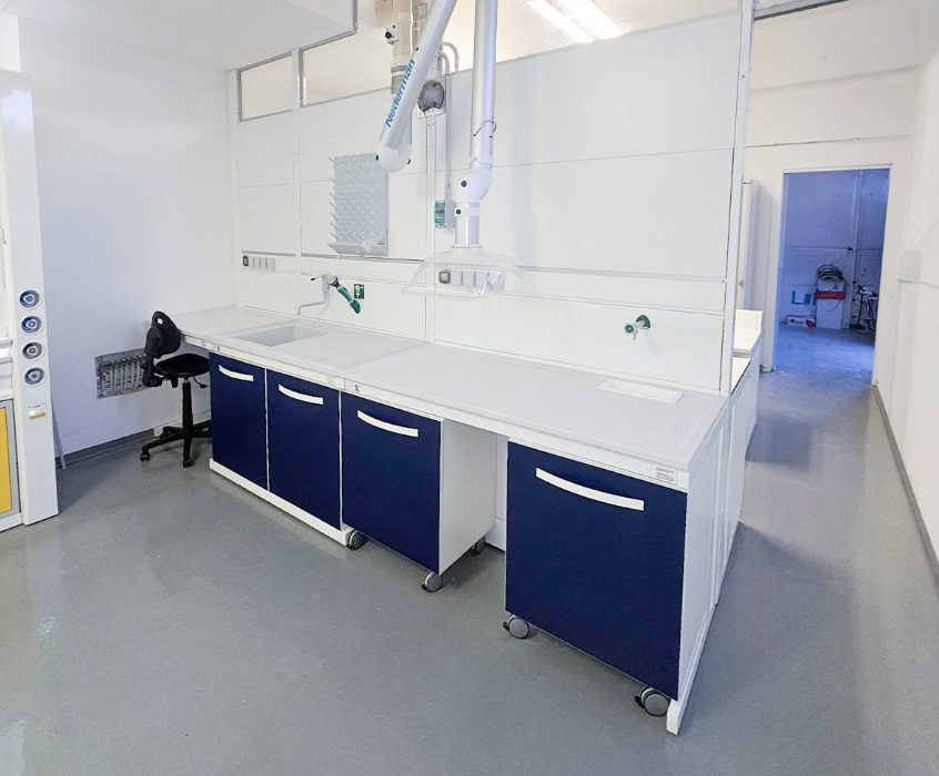 Installazione laboratorio completo realizzata da ILC Group